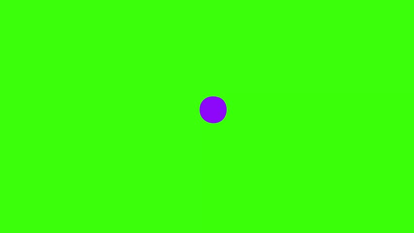 Colorful Paint Splatter Animation - 2D Emboss Effect on Green Screen