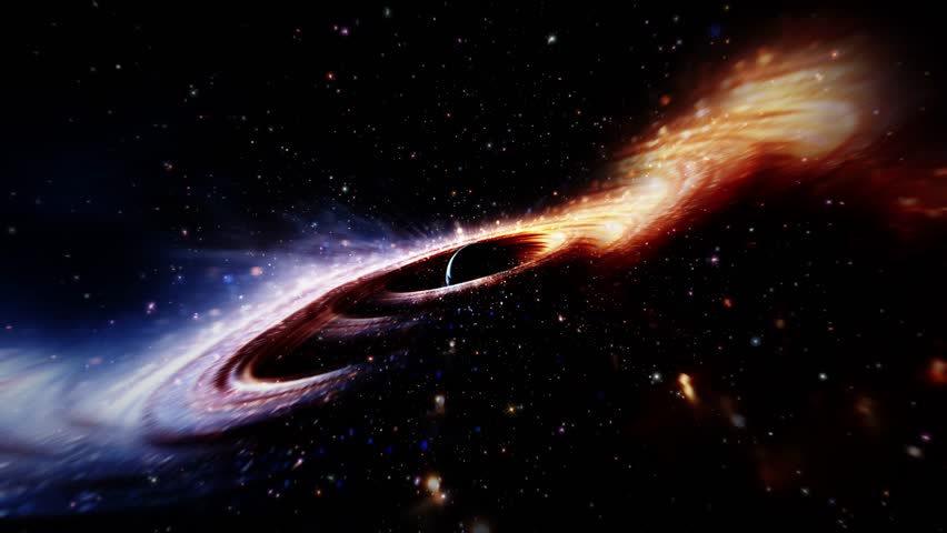 Loop dark matter space travel nebula in deep space abstract sci fi background. 4K 3D seamless loop Sci-Fi Space flight to glow energy gas dust cloud nebula galaxy