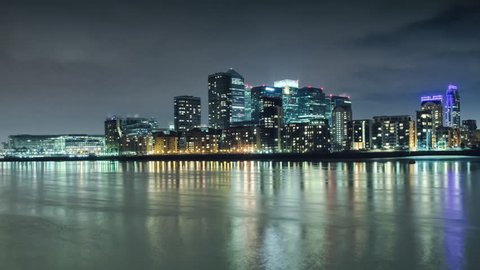 Canary Wharf, view from canada water, time lapse
1080p, 1920x1080, timelapse