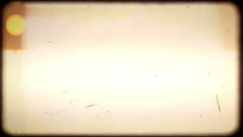 25 seconds of blank 8mm film with dust, scratches, hair, and film textures around the edges. Includes projector audio. Please see my large collection of film textures and effects for more like this. - Βίντεο στοκ