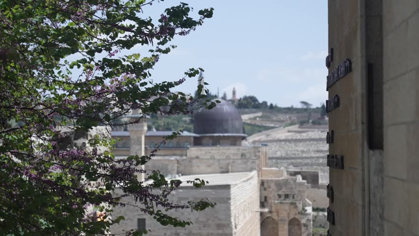 Al Aqsa Mosque in the Old City in Jerusalem in Israel