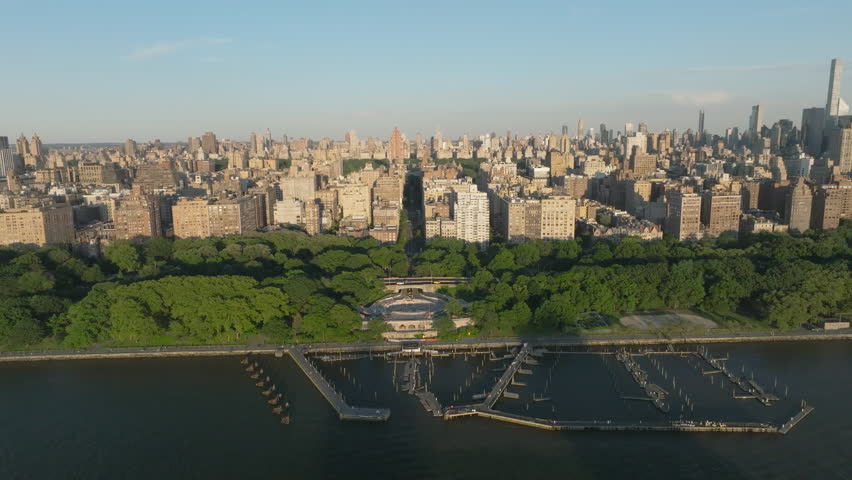 Aerial view of New York City