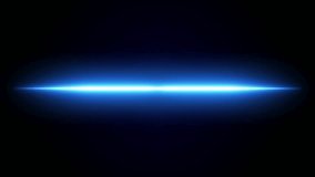Glowing Blue Laser Line Animation, Futuristic Neon Light Streak Flicker Electric Blue Horizon Effect - Powered by Shutterstock - Get 15% off with code: PIKWIZARD15