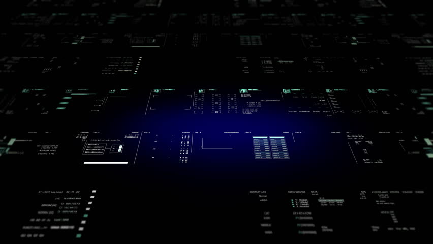 A 4K glowing infographic background with business graphs - Pie Chart. Perfect for presenting data in a sleek and modern visual style.