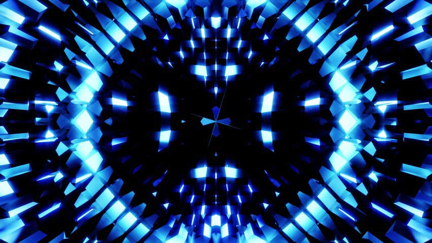 New Sky blue Glare Equalizer VJ loop for music party background