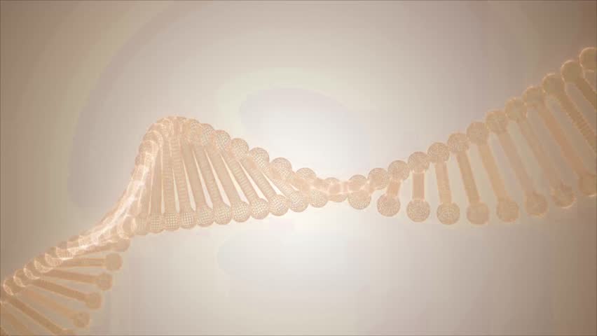 A high-quality 3D animation showing a transparent DNA double helix in a wireframe design. Perfect for medical, genetic, biotechnology, or cosmetic-related projects. - Powered by Shutterstock - Get 15% off with code: PIKWIZARD15