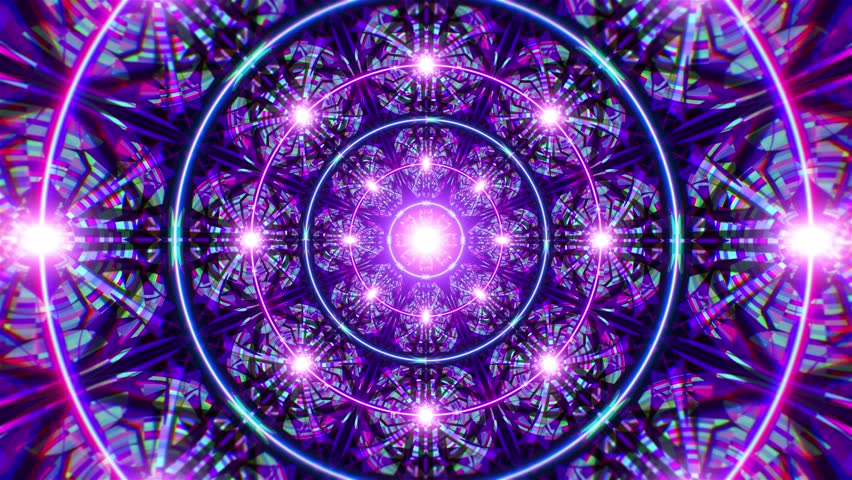 An electrifying fusion of glowing neon lines and stained glass textures - Powered by Shutterstock - Get 15% off with code: PIKWIZARD15