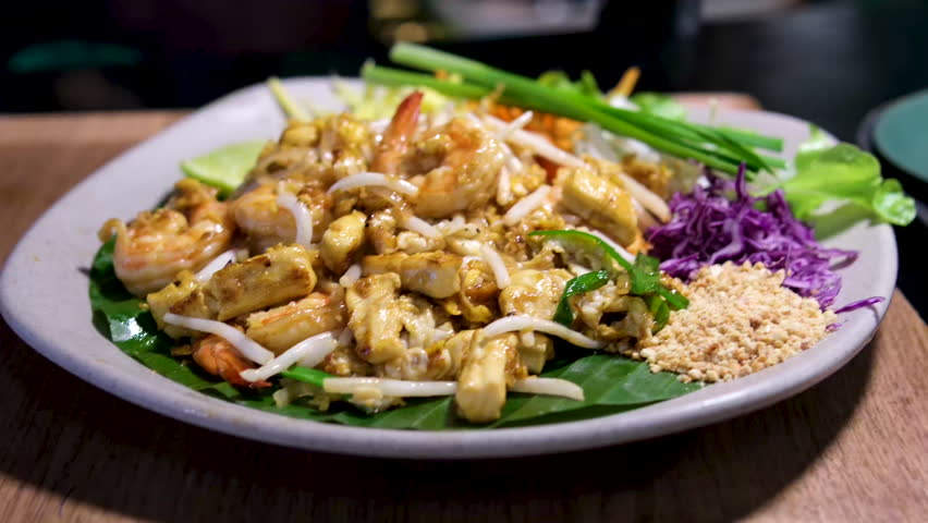 rice with seafood Shrimp noodle salad Instant Noodle Salad 