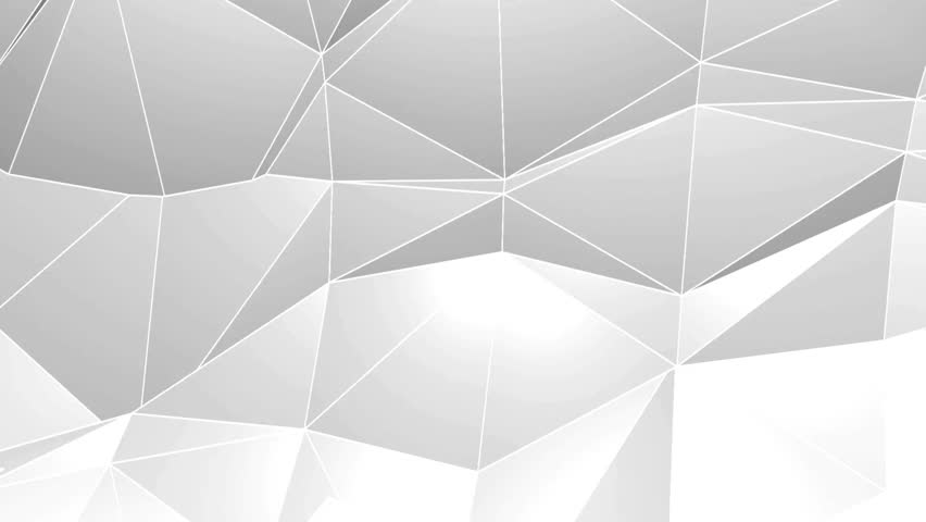 colorless geometric triangular relief with glowing spheres Abstract Geometric Triangles Background Animation concept for Technology AI Data Science
