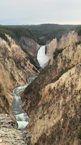 Grand Canyon of Yellowstone national park 