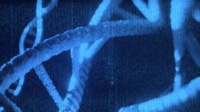 3d rendered advanced medical science technology DNA structure with coding programming matrix falling, data information store concept - Powered by Shutterstock - Get 15% off with code: PIKWIZARD15