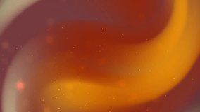 Abstract Swirling Liquid Texture Macro footage depicting an abstract swirling pattern of liquid. The colors are predominantly warm tones of orange and red, with hints of white and beige. - Powered by Shutterstock - Get 15% off with code: PIKWIZARD15