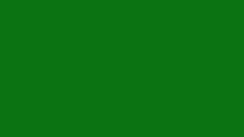 Futuristic Hologram Earth Animation on Green Screen – Digital Globe with Network and Target HUD