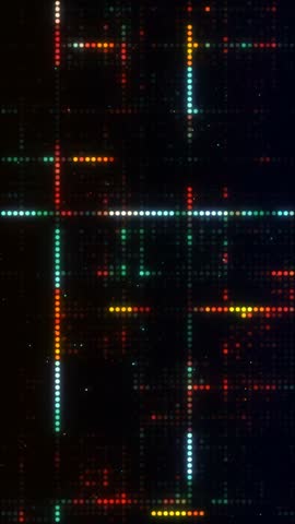 Experience vibrant abstract motion visuals ideal for tech events and business presentations.