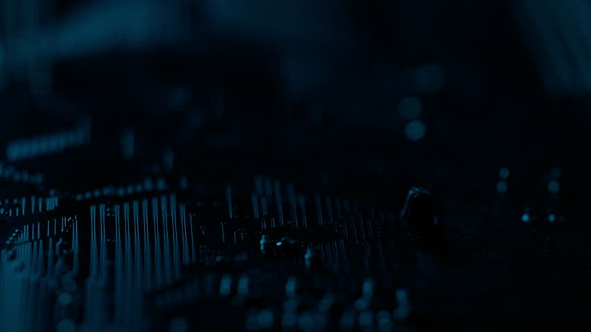 Circuit board displaying rows of metal pins closeup inside advanced tech system with engineered precision. Electronic surface channeling micro signals at dark industrial layout. Hardware device matrix