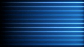Blue Neon Horizontal Lines Background – Futuristic Glowing Striped Grid Pattern on Black, Digital Light Bars for Tech Interface, Cyber Design, Gaming UI, Virtual Panels, - Powered by Shutterstock - Get 15% off with code: PIKWIZARD15