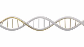 DNA Simulate destruction or repair. Designed to be simple Using white, gold on white background and green screen. Can be used in cosmetic industry or science. Animation Seamless looping, 3D Render. - Powered by Shutterstock - Get 15% off with code: PIKWIZARD15