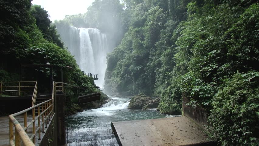 Pulhapanzak Waterfalls in Honduras
