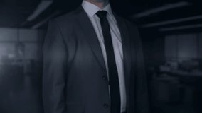 Businessman touching futuristic glowing world map hologram in office - Powered by Shutterstock - Get 15% off with code: PIKWIZARD15