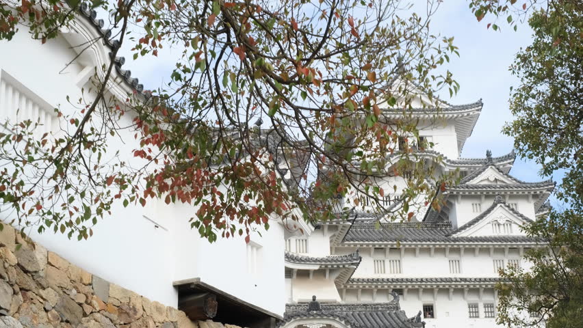 Himeji Castle in Himeji City, Japan