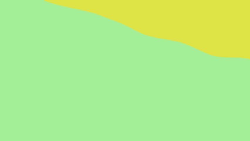 Abstract green background with angular liquid frame in corner, liquid wallpaper.