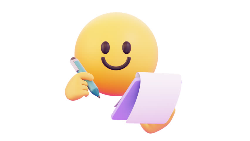 3D Emoji Emotional Expression Motion Graphics