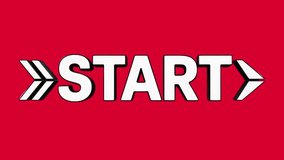 Start Button Style Red Text Animation - Powered by Shutterstock - Get 15% off with code: PIKWIZARD15