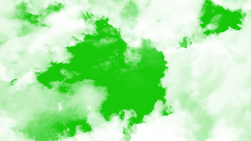 white cloud with in a green screen background, white cloud zoom shoot green screen, zoom shoot on green screen video, 