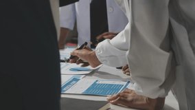 Medical team working on digital tablet healthcare doctor technology tablet using computer analyzed the results of medical reports. - Powered by Shutterstock - Get 15% off with code: PIKWIZARD15