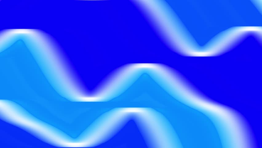 Abstract Flowing Blue and White Background