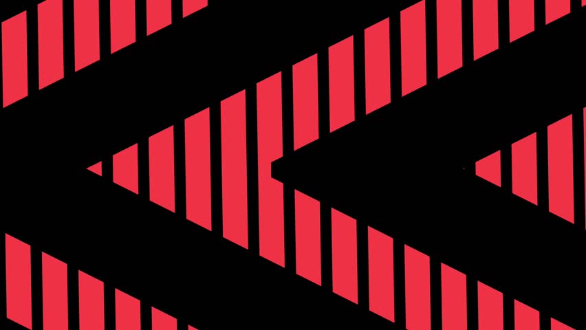 Abstract red lines in a seamless loop. This bold geometric chevron pattern is perfect for modern intros, dynamic backgrounds, and streaming overlays.