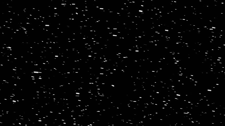 Heavy Christmas Snowstorm Blizzard On Dark Background 