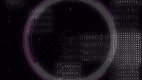 Animation of digital interface showing circular patterns and binary code in design. Technology, futuristic - Powered by Shutterstock - Get 15% off with code: PIKWIZARD15