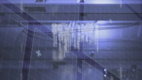 Animation of digital interface with futuristic data processing in blue tones. technology, cyber, virtual, network, innovation - Powered by Shutterstock - Get 15% off with code: PIKWIZARD15