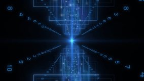 Numbers and code animating on red background, digital encryption and data processing. Cybersecurity, technology, matrix, binary, virtual, futuristic - Powered by Shutterstock - Get 15% off with code: PIKWIZARD15