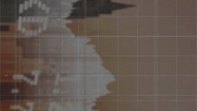 Animation of financial data, graphs and processing circle over cityscape. global finance, economy, business and technology concept digitally generated video. - Powered by Shutterstock - Get 15% off with code: PIKWIZARD15