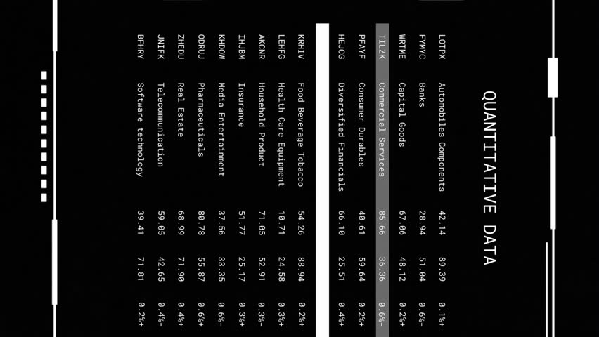Quantitative data animation over server room with green lighting. Technology, data analysis, networking, digital, infrastructure, cybersecurity - Powered by Shutterstock - Get 15% off with code: PIKWIZARD15