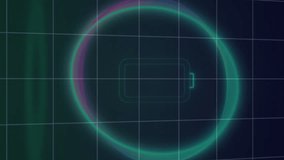 Animation of scope, statistics with green line and data processing. Global finance, business and data processing concept digitally generated video. - Powered by Shutterstock - Get 15% off with code: PIKWIZARD15