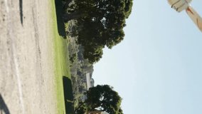 Animation of digital data processing over diverse cricketers on field. Global sports, social media, connections, computing and data processing concept digitally generated video. - Powered by Shutterstock - Get 15% off with code: PIKWIZARD15