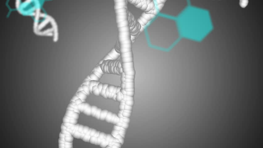 Animation of dna strands and data processing. Global science, connections, computing and data processing concept digitally generated video. - Powered by Shutterstock - Get 15% off with code: PIKWIZARD15