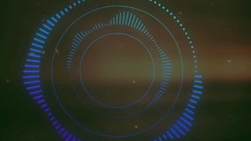 Animation of scope scanning over mathematical equations on black background. Global connections and digital interface concept digitally generated video. - Powered by Shutterstock - Get 15% off with code: PIKWIZARD15