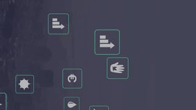 Animation of like icon with increasing numbers and digital icons against aerial view of cityscape. Social media networking and business technology concept - Powered by Shutterstock - Get 15% off with code: PIKWIZARD15