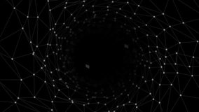 Animation of data processing and globe over black background. Global business, finance, connections, computing and data processing concept digitally generated video. - Powered by Shutterstock - Get 15% off with code: PIKWIZARD15