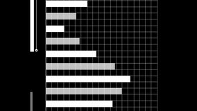 Animation of white graph over data processing on black background. Connection, data, processing, digital interface, network and communication, digitally generated video. - Powered by Shutterstock - Get 15% off with code: PIKWIZARD15