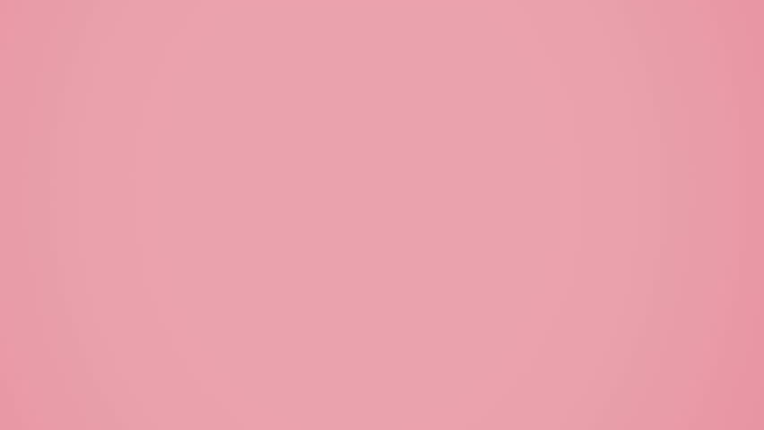 Animation of flying pink balloons over pink ribbon logo and hope text. breast cancer positive awareness campaign concept digitally generated video.