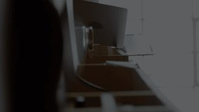 Animating financial data and stock market trends, business people working in office. Finance, collaboration, strategy, charts, technology, analysis - Powered by Shutterstock - Get 15% off with code: PIKWIZARD15