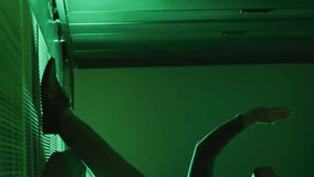 Silhouette of person with financial graphs and data processing animation overlay. Finance, analytics, technology, analysis, economy, futuristic - Powered by Shutterstock - Get 15% off with code: PIKWIZARD15