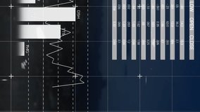 Overlaying financial data charts and graphs on animation of world map and landscape. Finance, analytics, global, statistics, economy, visualization - Powered by Shutterstock - Get 15% off with code: PIKWIZARD15