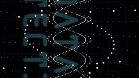 Digital network and data processing animation with futuristic circular interface. Technology, innovation, cyber, connectivity, artificial intelligence, analytics - Powered by Shutterstock - Get 15% off with code: PIKWIZARD15