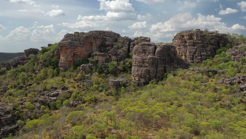 Arnhem Land Kakadu Oenpelli, Northern Territory, Australia Drone Aerial 4K 